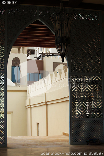 Image of Arabian architecture in Qatar