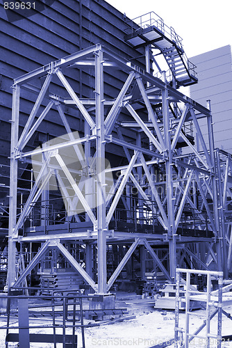 Image of Metal sceleton construction      