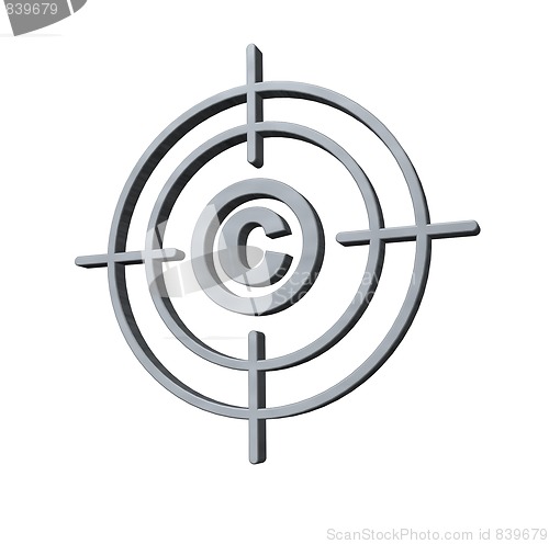 Image of copyright target