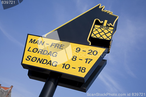 Image of Shopping sign Netto