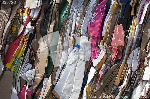 Image of Cardboard recycling