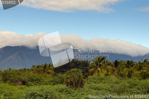 Image of a beautiful rural landscape on a bright sunny day