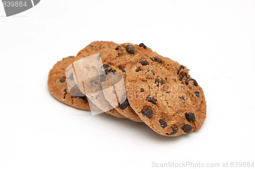 Image of cookies isolated on white background