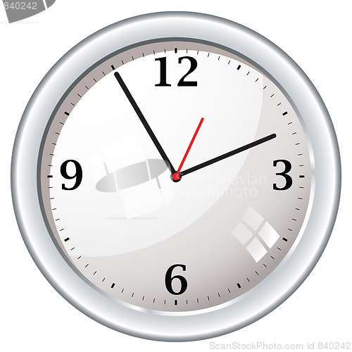 Image of modern retro wall clock