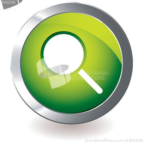 Image of green icon magnifying