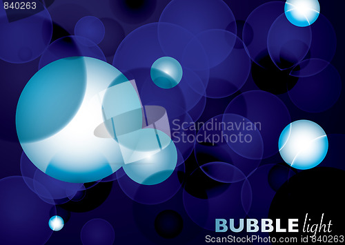 Image of bubble light print
