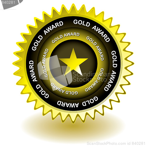 Image of gold award icon