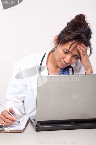 Image of Asian woman doctor physician