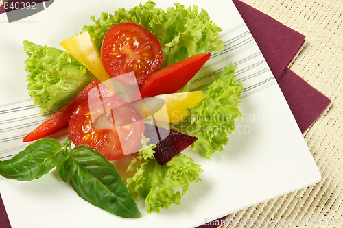 Image of Vegetarian salad
