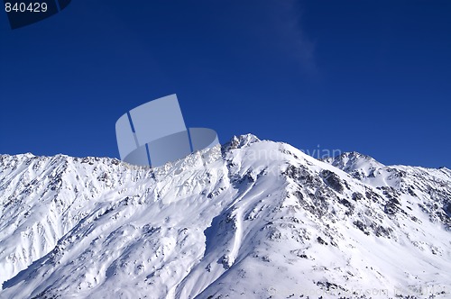 Image of Panoramic view. Elbrus Region.