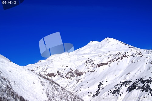 Image of Caucasus Mountains. Elbrus