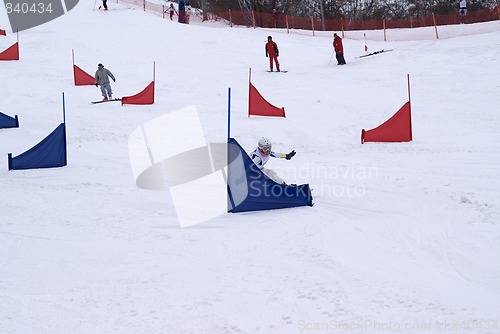 Image of Snowboard. Competition.