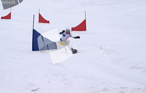 Image of Snowboard. Competition.