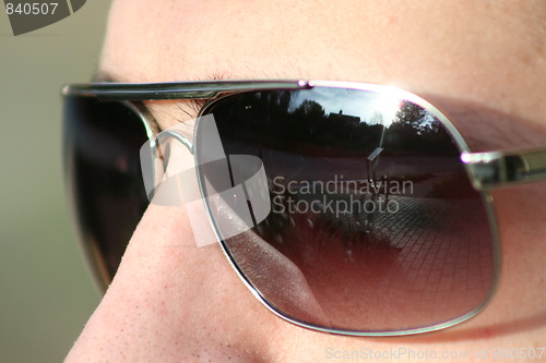 Image of Person Wearing Sunglasses