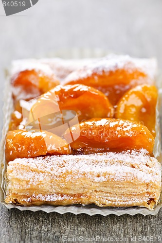 Image of Apricot fruit strudel