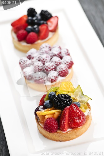 Image of Fruit tarts