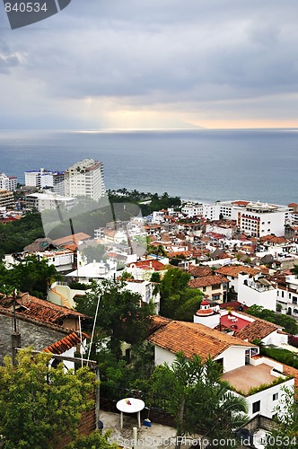 Image of Cityscape in Puerto Vallarta, Mexico