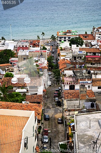 Image of City street in Puerto Vallarta, Mexico