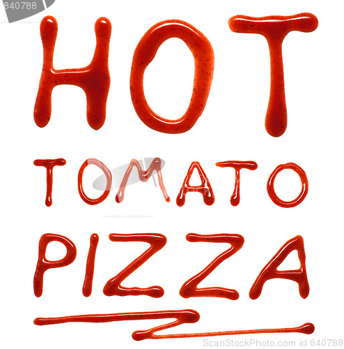 Image of Hot tomato pizza