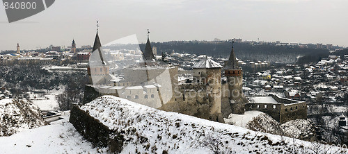 Image of Panorama of Kamyanets-Podilsky Castle