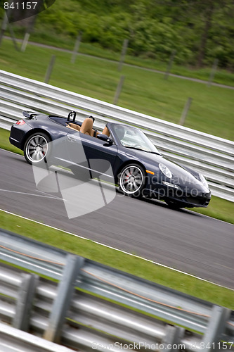 Image of Speeding Sports Car