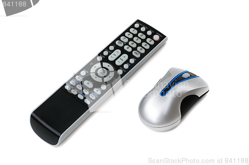Image of Remote Control and Mouse