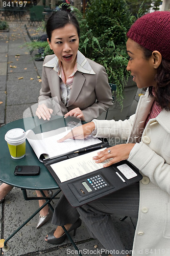 Image of Business Women Talking