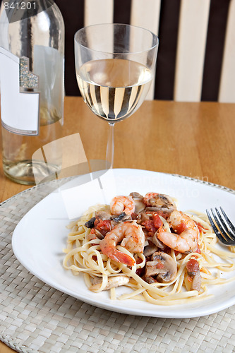 Image of Shrimp Scampi Dish