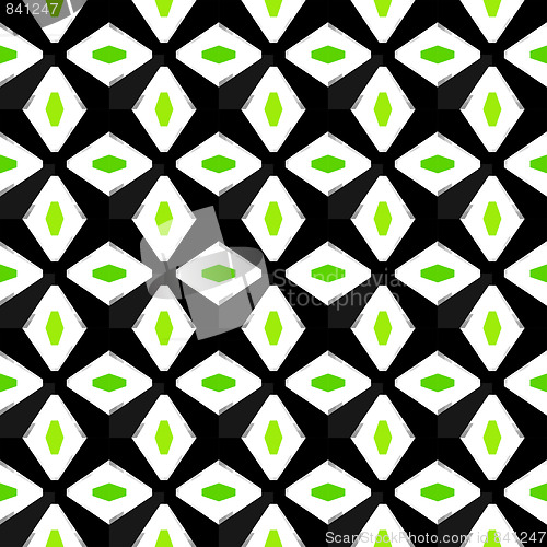Image of Abstract Diamond Pattern