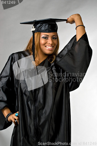 Image of Happy Graduation Girl