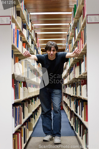 Image of Guy At the Library