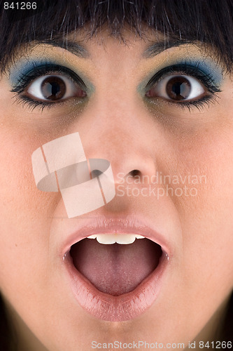 Image of Surprised Woman