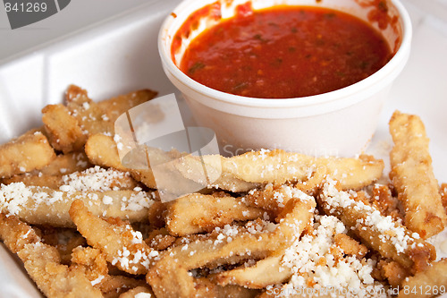 Image of Fried Eggplant Strips