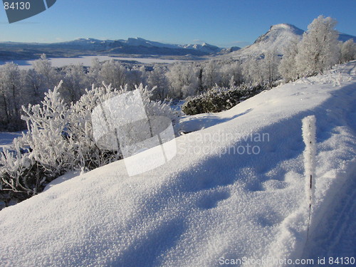 Image of Winter in Lykkja, Hemsedal