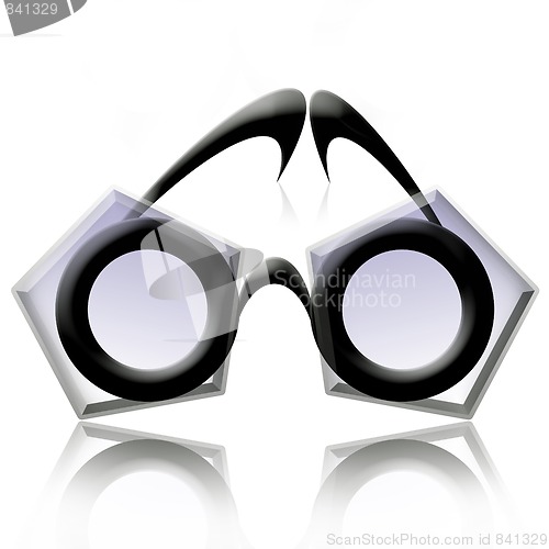 Image of Fancy Eyeglasses 