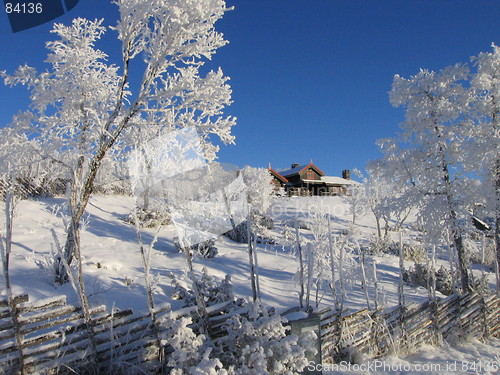 Image of Norwegian mountain cabin