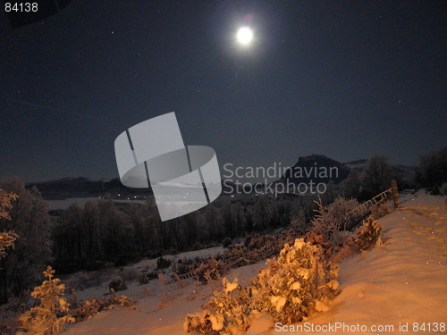 Image of Freezing winternight