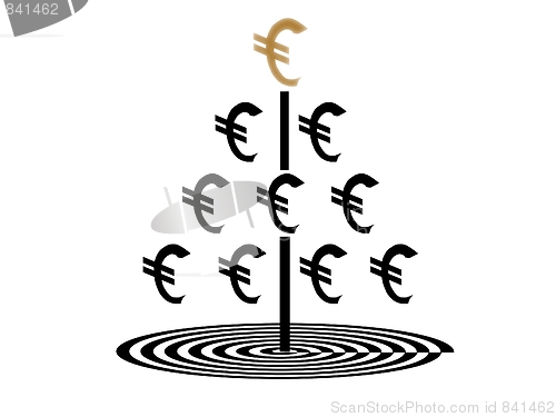 Image of euro money tree