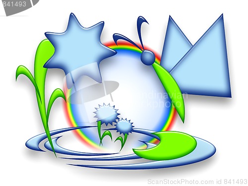 Image of Life and Rainbow