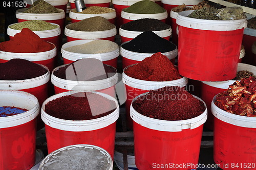 Image of spice seller 