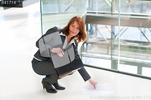 Image of Beautiful business woman