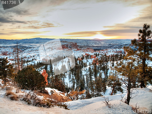 Image of Sunrise over Bryce Canyon