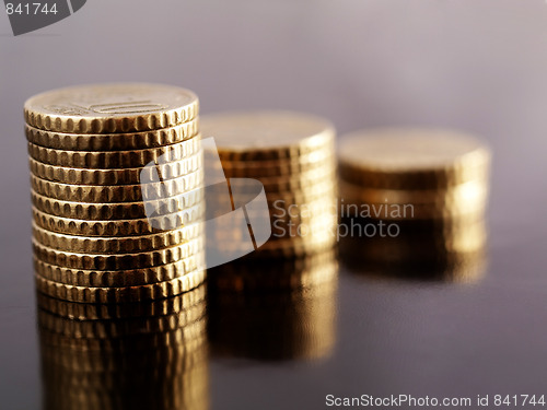 Image of Coin piles