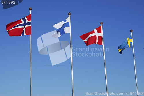 Image of Nordic Flags