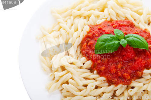 Image of Pasta and sauce