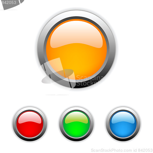 Image of Glossy  buttons
