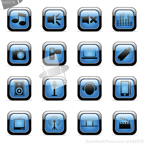 Image of Web icons