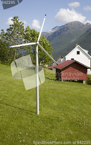 Image of Small windmill