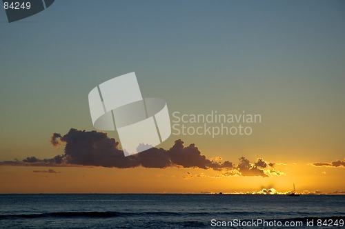 Image of Sunset In waikiki