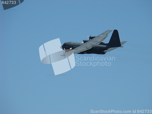 Image of Military plane.
